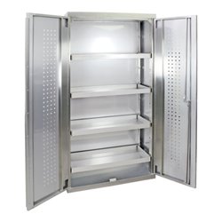 Stumpf Edelstahl-Umweltschrank Cabinox, 1800x900x400mm, 4 dichtgeschweißte Wannen