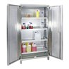 Stumpf Edelstahl-Umweltschrank Cabinox, 1800x900x400mm, Sockelfüße