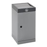 Stumpf Sortssystem ProTec-Plus, graualu/7016, verzinkter Innenbehälter, 30 Liter