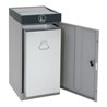 Stumpf Sortssystem ProTec-Plus, graualu/7016, verzinkter Innenbehälter, 70 Liter
