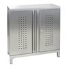 Stumpf Edelstahl-Umweltschrank Cabinox, 900x900x400mm, Sockelfüße