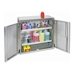 Stumpf Edelstahl-Umweltschrank Cabinox, 900x900x400mm, 2 dichtgeschweißte Wannen
