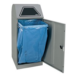 Stumpf Sortsystem Modul-Vario 120, graualu-struktur, ProSlide-System, 120 Liter