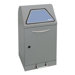 Stumpf Sortsystem Modul-Vario 45, graualu-struktur ProSlide-System, 45 Liter, Trethebel