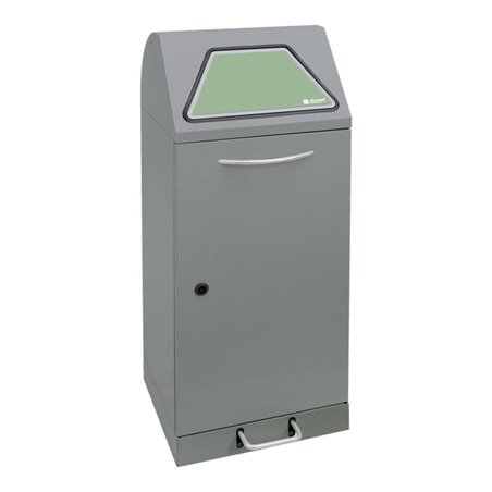 Stumpf Sortsystem Modul-Vario 75, graualu-struktur ProSlide-System, 75 Liter, Trethebel