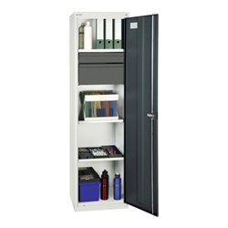 Stumpf Werkzeug- und Materialschrank 3000, RAL 7035/7016, 2 Schubladen, 3 Wannen