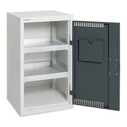 Stumpf Umweltschrank BP-1, RAL 7035/7016, 2 Auffangwannen