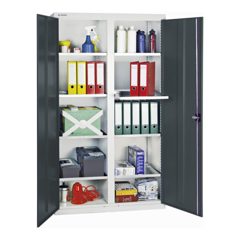 Stumpf Werkzeug- und Materialschrank 3000, RAL 7035/7016, 8 Wannen