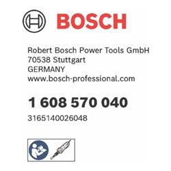 Bosch Spannzange mit Spannmutter 10 mm für Bosch-Geradschleifer passend zu GGS 16