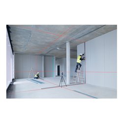 Bosch Linienlaser GLL 3-80 C mit 1 x 2,0 Ah Li-Ion Akku Halterung BM 1 L-BOXX