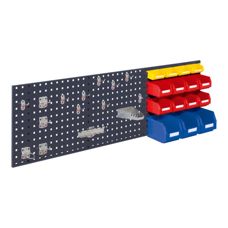 Kappes Kombiplatte RasterPlan Set 4 anthrazitblau