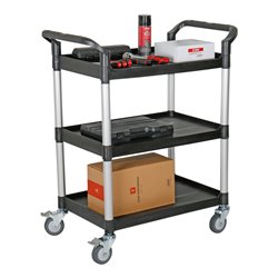 STIER Servierwagen mit 3 Etagen LxBxH 860x480x980 mm