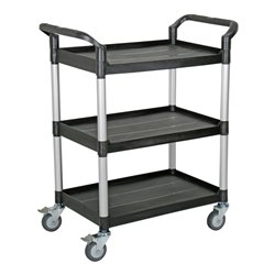 STIER Servierwagen mit 3 Etagen LxBxH 860x480x980 mm