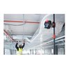Bosch Linienlaser GLL 3-80 C mit 4 x 1,5-V-LR6-(AA)-Batterien Akku-Adapter