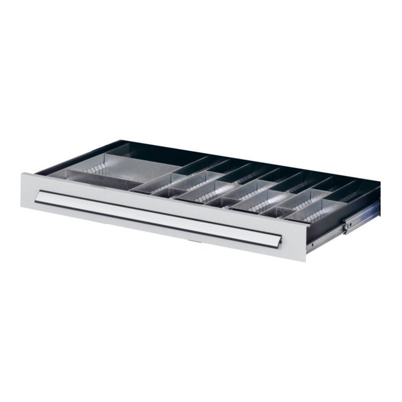 Kappes Einteilungsset Regalschublade für H100 mm verzinkt