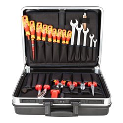 Gedore 1041-003 Werkzeugsortiment VDE im Koffer 74-teilig