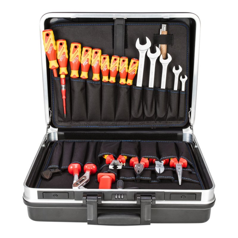 Gedore 1041-003 Werkzeugsortiment VDE im Koffer 74-teilig