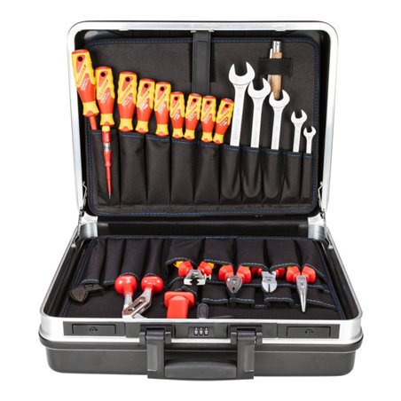 Gedore 1041-003 Werkzeugsortiment VDE im Koffer 74-teilig