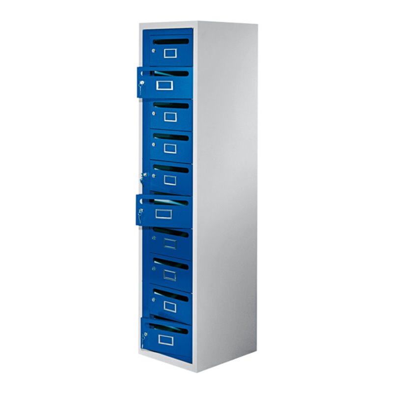Kappes Postverteilerschrank ErgoPlus 10 Fächer RAL 7035/5010