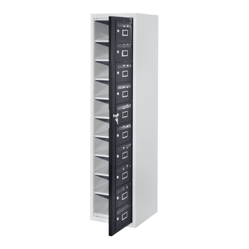 Kappes Postverteilerschrank ErgoPlus 10 Fächer RAL 7035/7016