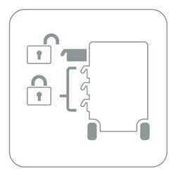 Gedore Werkzeugwagen workster highline