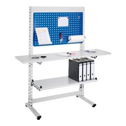 Kappes Steharbeitsplatz ErgoPlus mit breitem Gestell Mod. 6 Bodenausgleichsfüße