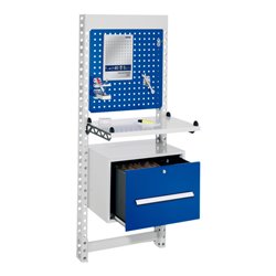 Kappes Steharbeitsplatz ErgoPlus mit schmalem Gestell Mod. 2 Wandmodul
