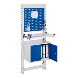 Kappes Steharbeitsplatz ErgoPlus mit schmalem Gestell Mod. 3 Wandmodul