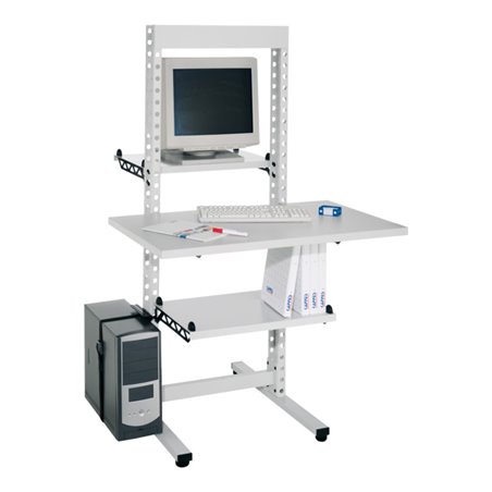 Kappes Steharbeitsplatz ErgoPlus mit schmalem Gestell Mod. 4 Bodenausgleichsfüße