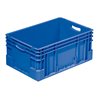 Kappes Euro-Transportbehälter blau 600 x 400 x 270 mm