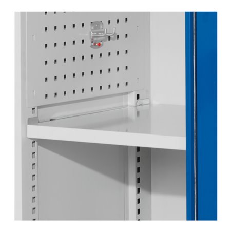 Kappes Fachboden B500 mm verzinkt rechts inkl. Bodenträgern 80 kg. g.v.L