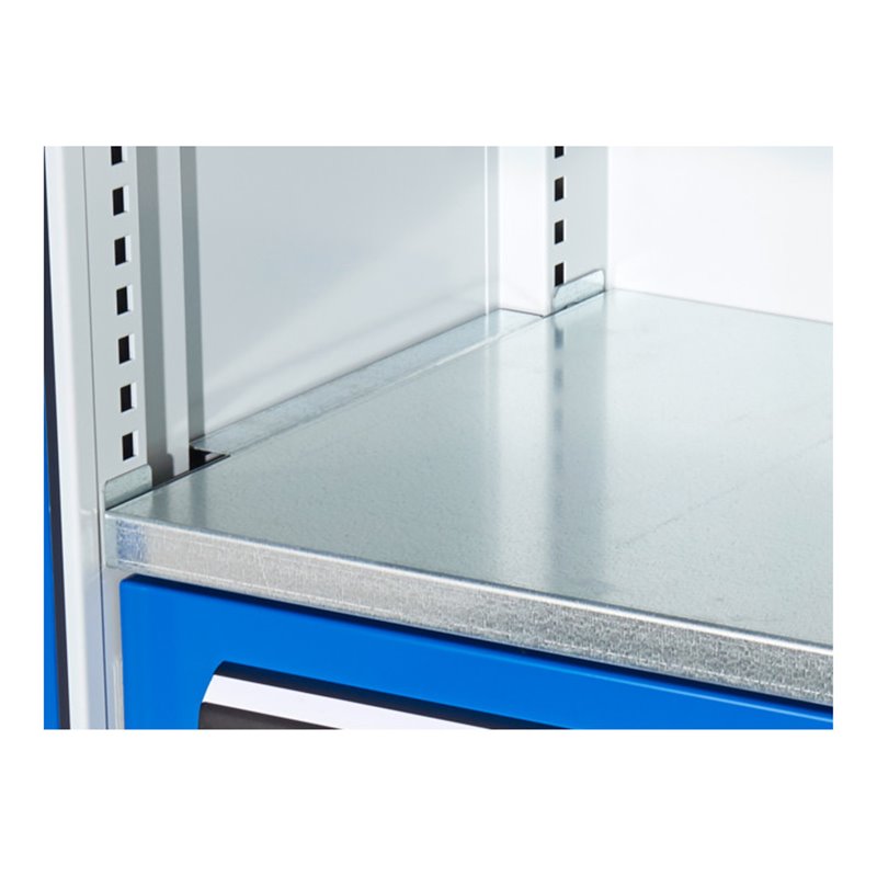 Kappes Fachboden B500 mm verzinkt links inkl. Bodenträgern 80 kg g.v.L