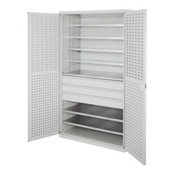 Kappes Grossraumschrank Leergehäuse Tür innen Schlitz-/Lochplatten