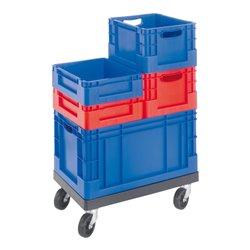 Kappes Fahrrahmen aus ABS für 600 x 400 mm schwarz