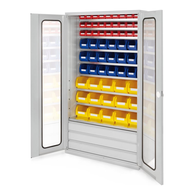 Kappes Grossraumschrank Mod. 20 Sichtfenstertüren