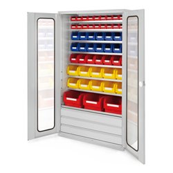 Kappes Grossraumschrank Mod. 21 Sichtfenstertüren