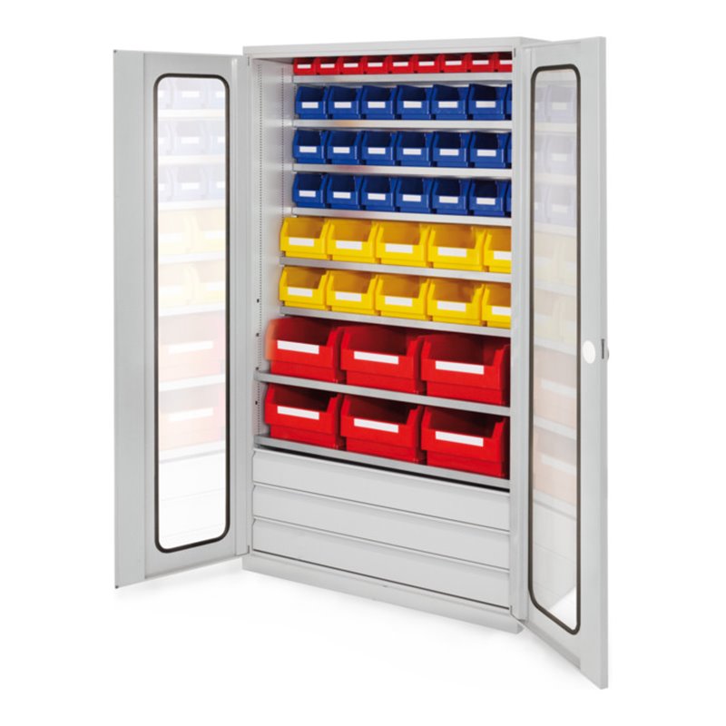 Kappes Grossraumschrank Mod. 22 Sichtfenstertüren