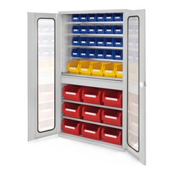 Kappes Grossraumschrank Mod. 30 Sichtfenstertüren