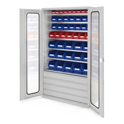 Kappes Grossraumschrank Mod. 25 Sichtfenstertüren