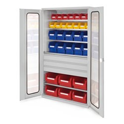 Kappes Grossraumschrank Mod. 35 Sichtfenstertüren