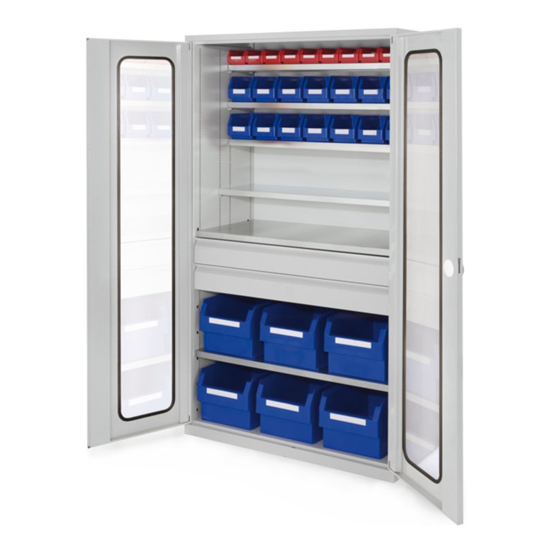 Kappes Grossraumschrank Mod. 37 Sichtfenstertüren