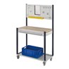Kappes Mobile Arbeitsstation RAL 7035/7016 B1000 mm 1 Schublade Lochplatte