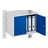 Kappes Ordnerschrank H400 mm schmal RAL 7035/5010 für ErgoPlus Steharbeitsplatz