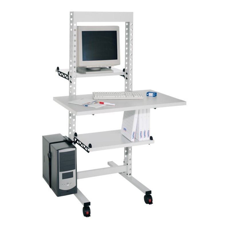 Kappes QM Station Ablageboden 1050 x 400 mm RAL 7035 für ErgoPlus Steharbeitsplatz