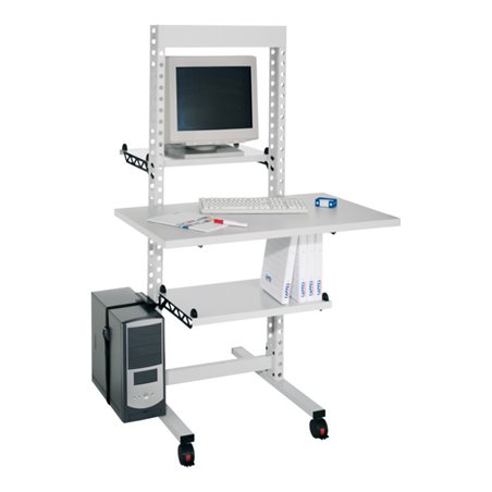 Kappes QM Station Ablageboden 1050 x 400 mm RAL 7035 für ErgoPlus Steharbeitsplatz