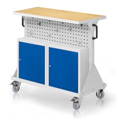 Kappes RasterMobil Gr. 2 RAL 7035 H930 mm 4 Lochplatten mit Ausstattung 1