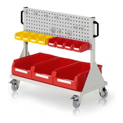 Kappes RasterMobil Gr. 2 RAL 7035 H890 mm 2 Lochplatten mit Ausstattung