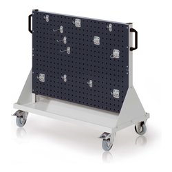 Kappes RasterMobil Gr. 2 RAL 7035/7016 H890 mm 4 Lochplatten mit Ausstattung 2