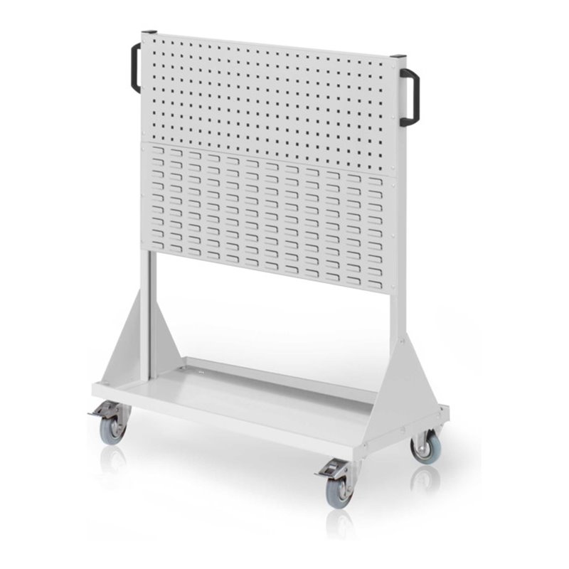 Kappes RasterMobil Gr. 3 RAL 7035 H1230 mm 2 Loch-/2 Schlitzplatten