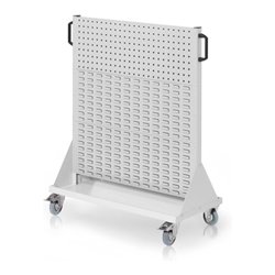 Kappes RasterMobil Gr. 3 RAL 7035 H1230 mm 2 Loch-/4 Schlitzplatten